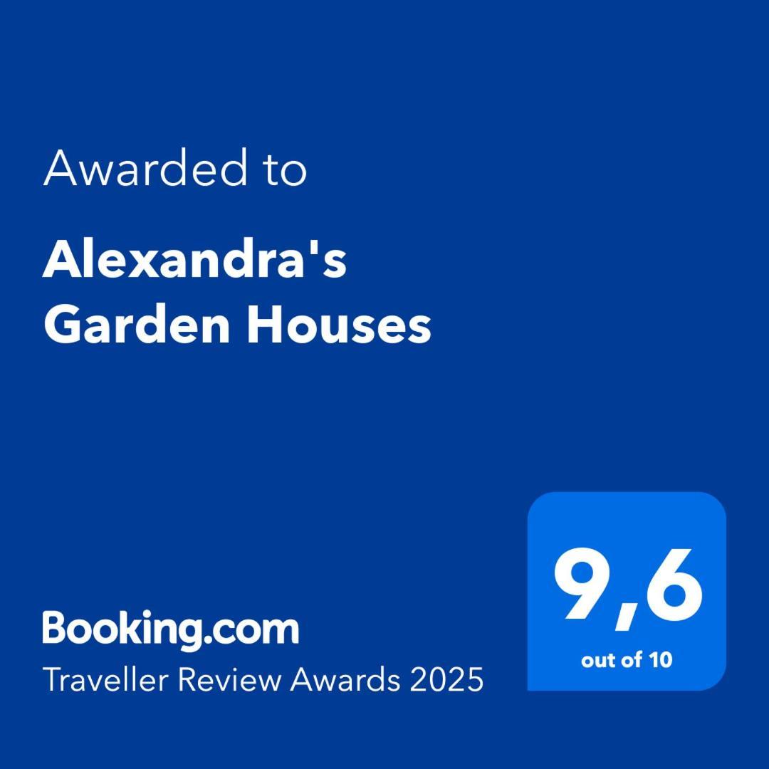 Alexandra'S Garden Houses Stalós Exterior foto